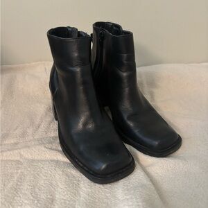 Madison Studio Black Ankle Booties